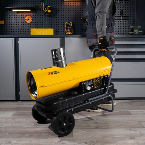 Дизельная тепловая пушка NHG-20i, 20 кВт, 600 м3/ч, непрямой нагрев, цифровой термостат Denzel по ценам производителя в Екатеринбурге с доставкой по всей России