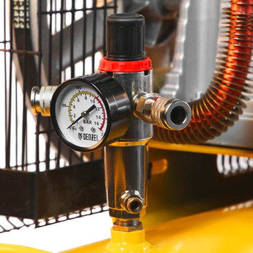 Компрессор воздушный, ременный привод BCI5500-T/270, 5.5 кВт, 270 литров, 850 л/мин Denzel по ценам производителя в Екатеринбурге с доставкой по всей России