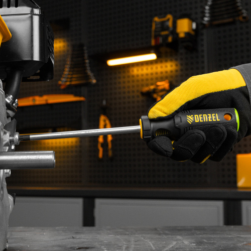 Отвертка, PZ3x150 мм, S2, 3к рукоятка Denzel по ценам производителя в Екатеринбурге с доставкой по всей России