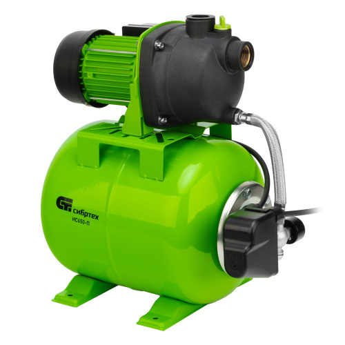 Насосная станция НС650-П, 650 Вт, напор 37 м, 3200 л/ч, ресивер 19 л Сибртех по ценам производителя в Екатеринбурге с доставкой по всей России