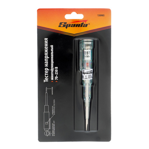 Тестер напряжения 70-250 В  многофункциональный Sparta по ценам производителя в Екатеринбурге с доставкой по всей России