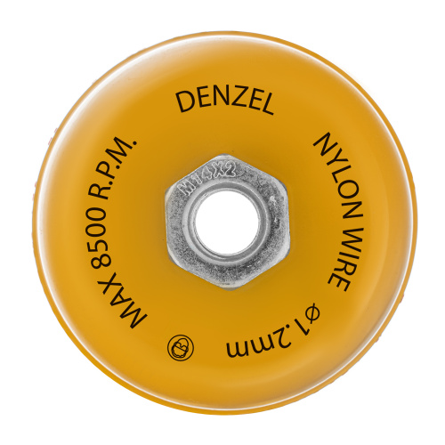 Щетка для УШМ, 100 мм, Чашка, нейлоновая щетина, М14 Denzel по ценам производителя в Екатеринбурге с доставкой по всей России