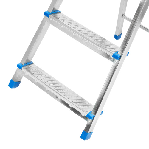 Стремянка, 4 ступени, стальная, оцинкованная Сибртех по ценам производителя в Екатеринбурге с доставкой по всей России