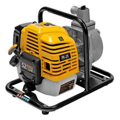 Мотопомпа бензиновая для чистой воды PX-25, 52 см3, 1", 170 л/мин, глуб 8 м, напор 30 м Denzel по ценам производителя в Екатеринбурге с доставкой по всей России