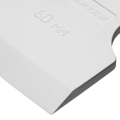 Шпатель, белая резина, 60 мм Сибртех по ценам производителя в Екатеринбурге с доставкой по всей России