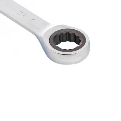 Ключ комбинированный трещоточный, 27 мм, CrV, зеркальный хром Matrix по ценам производителя в Екатеринбурге с доставкой по всей России