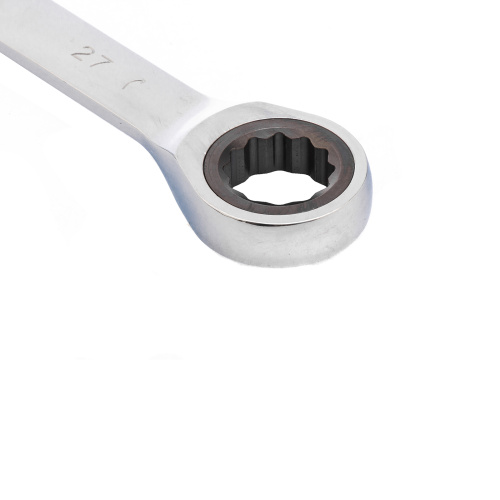 Ключ комбинированный трещоточный, 27 мм, CrV, зеркальный хром Matrix по ценам производителя в Екатеринбурге с доставкой по всей России