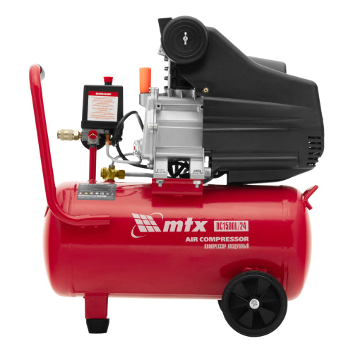 Компрессор воздушный DC1500L/24, 1,5 кВт, 24 л, 210 л/мин MTX по ценам производителя в Екатеринбурге с доставкой по всей России