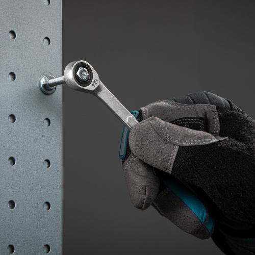 Ключ комбинированный трещоточный, 8 мм, количество зубьев 100 Gross по ценам производителя в Екатеринбурге с доставкой по всей России