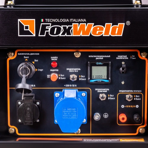 Дизельный генератор FoxWeld Expert D5500-1 купить в Москве с доставкой по всей России | ProtosMarket.ru
