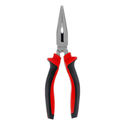 Длинногубцы прямые, 180 мм, хром-ванадий, двухкомпонентные рукоятки Matrix по ценам производителя в Екатеринбурге с доставкой по всей России