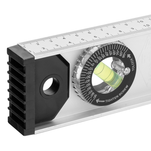 Уровень алюминиевый "Рельс", 1200 мм, 3 глазка (1 поворотный) Matrix по ценам производителя в Екатеринбурге с доставкой по всей России