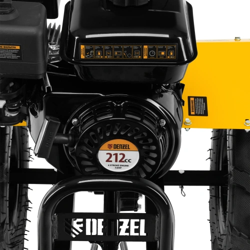 Мотоблок DPT-270X, 7 л.с, дисковое сцепление, ширина 90 см, глубина 35 см, фрез 3 х 4, ВОМ, передачи 2В/1Н Denzel по ценам производителя в Екатеринбурге с доставкой по всей России