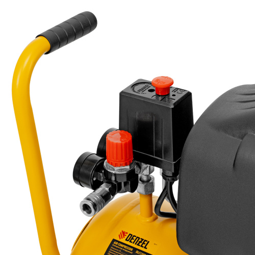 Компрессор воздушный DLC1300/24 безмасляный 1.3 кВт, 24 литра, 206 л/мин Denzel по ценам производителя в Екатеринбурге с доставкой по всей России