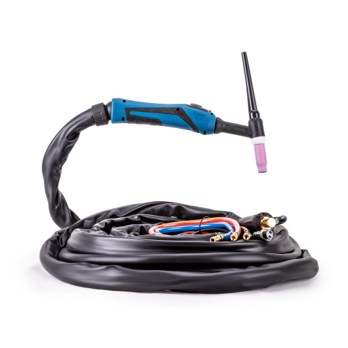 Varteg Горелка TIG-18 8м (разъем 35мм2, с кнопкой, ж/охл.) (пр-во FoxWeld/КНР) по ценам производителя в Екатеринбурге с доставкой по всей России