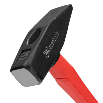 Молоток слесарный optimal, 1000 г, фибергласовая обрезиненная рукоятка, квадратный боек Matrix по ценам производителя в Екатеринбурге с доставкой по всей России