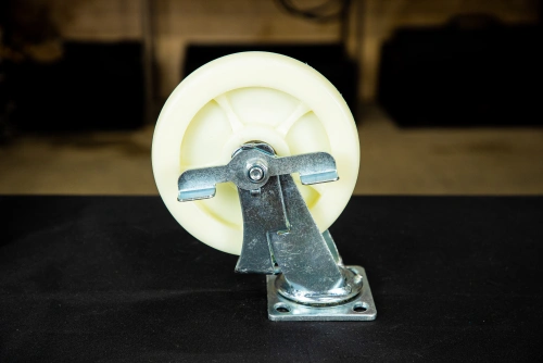 Колесо большегрузное поворотное SCdnb 80 200 мм полипропиленовое с тормозом по ценам производителя в Екатеринбурге с доставкой по всей России