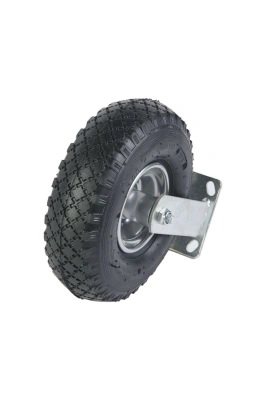Колесо пневматическое резиновое 260 мм PRF 85 неповоротное на кронштейне по ценам производителя в Екатеринбурге с доставкой по всей России