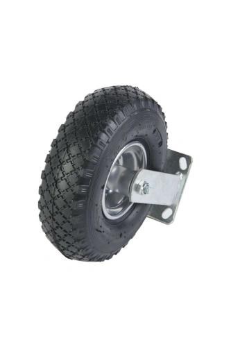 Колесо пневматическое резиновое 260 мм PRF 85 неповоротное на кронштейне по ценам производителя в Екатеринбурге с доставкой по всей России