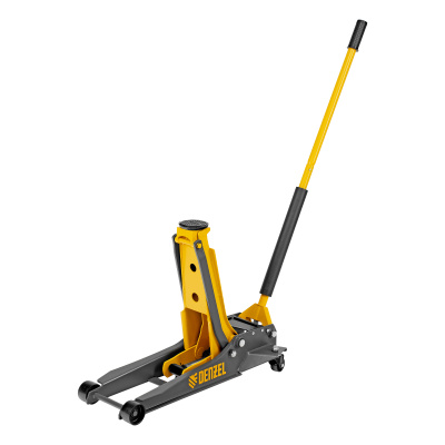 Домкрат гидравлический подкатной, 3 т, 85-610 мм, быстрый подъем, низ. подхват, проф, SUV Denzel по ценам производителя в Екатеринбурге с доставкой по всей России