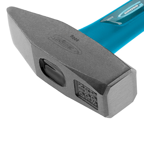 Молоток слесарный, 800 г, квадратный боек, фибергласовая обрезиненная рукоятка Gross по ценам производителя в Екатеринбурге с доставкой по всей России