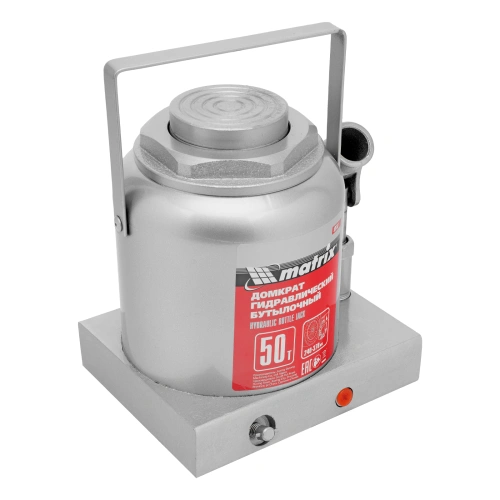 Домкрат гидравлический бутылочный, 50 т, высота подъема 240-370 мм Matrix по ценам производителя в Екатеринбурге с доставкой по всей России
