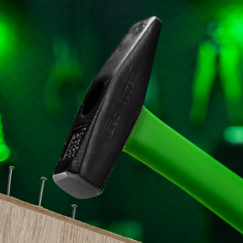 Молоток слесарный, 300 г, фибергласовая обрезиненная рукоятка Сибртех по ценам производителя в Екатеринбурге с доставкой по всей России