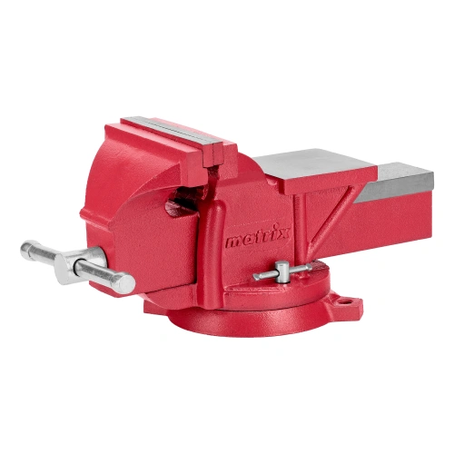 Тиски слесарные, 150 мм, поворотные, с наковальней Matrix по ценам производителя в Екатеринбурге с доставкой по всей России