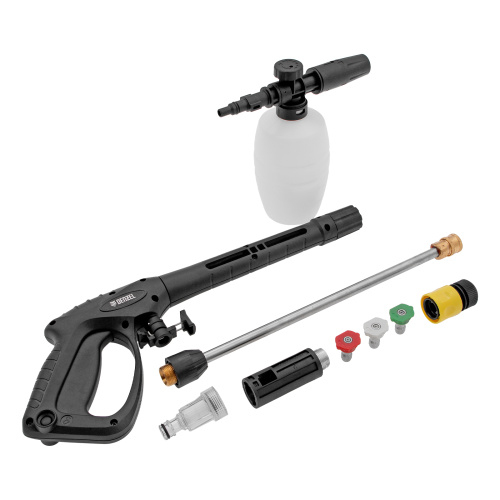 Моечная машина высокого давления R-180i, 2400 Вт, 180 бар, 7.5 л/мин, асинхронный двигатель Denzel по ценам производителя в Екатеринбурге с доставкой по всей России