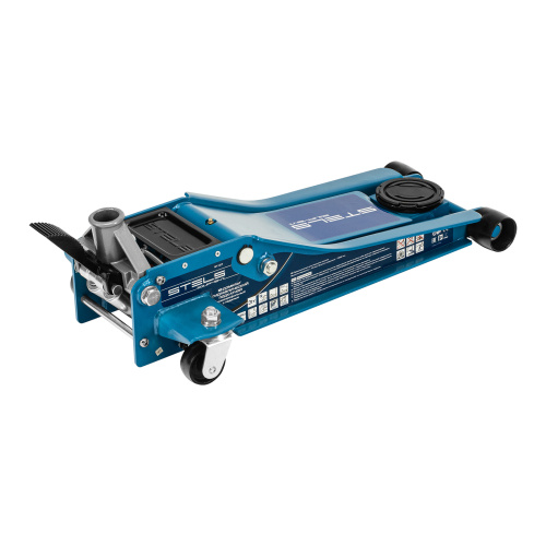 Домкрат гидравлический подкатной 3 т, быстрый подъем, Low profile quick lift, 75-505 мм, профессиональный STELS по ценам производителя в Екатеринбурге с доставкой по всей России