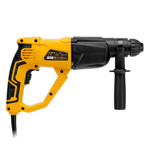 Перфоратор электрический RH-1050-26, SDS-plus, 1050 Вт, 3.2 Дж, 3 плюс 1 режим Denzel по ценам производителя в Екатеринбурге с доставкой по всей России