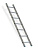 Лестница приставная алюминиевая 1*7 по ценам производителя в Екатеринбурге с доставкой по всей России