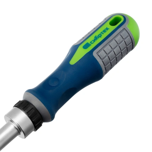 Отвертка реверсивная с набором бит и торцевых головок, 25 шт, CrV, чехол Сибртех по ценам производителя в Екатеринбурге с доставкой по всей России