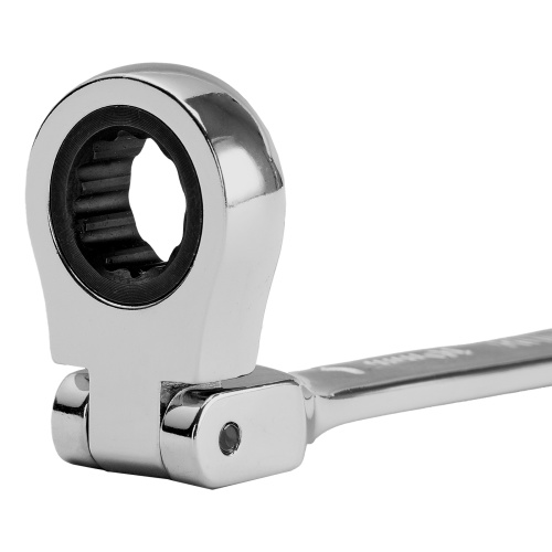 Ключ комбинированный трещоточный, 10 мм, CrV, шарнирный, зеркальный хром Matrix Professional по ценам производителя в Екатеринбурге с доставкой по всей России