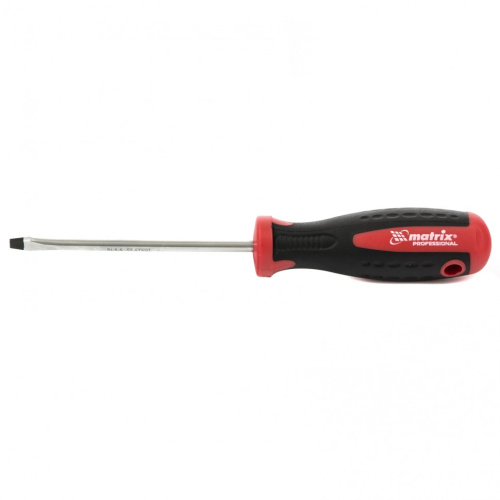 Отвертка Profi, SL5.5 х 100 мм, S2, двухкомпонентная рукоятка Matrix по ценам производителя в Екатеринбурге с доставкой по всей России