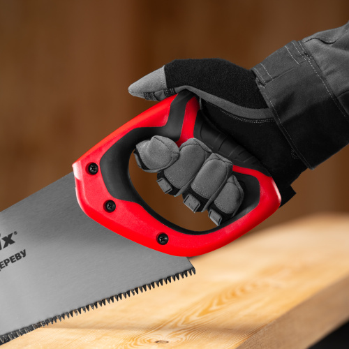 Ножовка по дереву, 500 мм, 7-8 TPI, зуб-3D, каленый зуб, двухкомпонентная рукоятка Matrix по ценам производителя в Екатеринбурге с доставкой по всей России