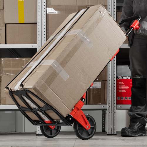 Тележка хозяйственная, складная, 2 колесная, грузоподъемность 150 кг Matrix по ценам производителя в Екатеринбурге с доставкой по всей России