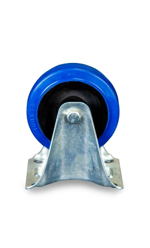 Колесо неповоротное из эластичной резины MW70 100 мм по ценам производителя в Екатеринбурге с доставкой по всей России