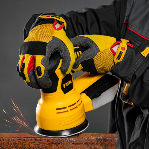 Машина шлифовальная эксцентриковая OS-125, 450 Вт, 6000-12000 об/мин Denzel по ценам производителя в Екатеринбурге с доставкой по всей России