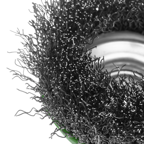 Щетка для УШМ, 65 мм, М14, "чашка", витая проволока 0.3 мм Сибртех по ценам производителя в Екатеринбурге с доставкой по всей России