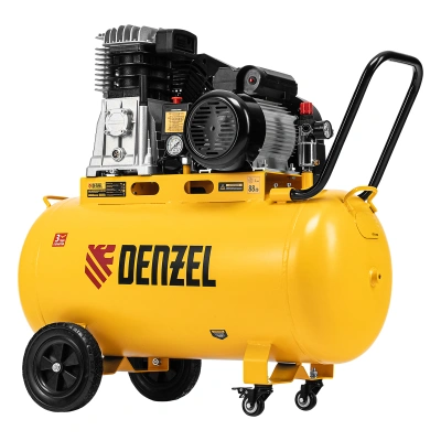 Компрессор воздушный рем. привод BCI 2200/100, 2,2 кВт, 100 литров, 420 л/мин Denzel по ценам производителя в Екатеринбурге с доставкой по всей России