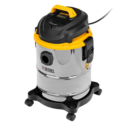 Пылесос строительный SVC15, 1200 Вт, бак 15 л, шланг 2 м Denzel по ценам производителя в Екатеринбурге с доставкой по всей России