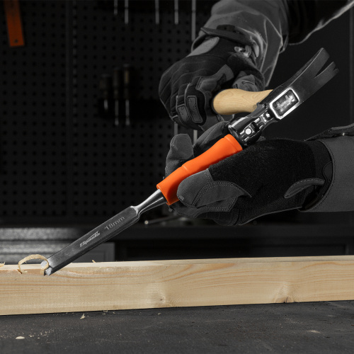 Набор стамесок 4 шт, 6-12-18-24 мм, плоские, пластиковые ударные рукоятки Sparta по ценам производителя в Екатеринбурге с доставкой по всей России