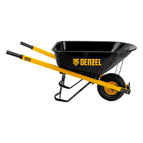 Тачка строительная, усиленная, объем 140 л, 230 кг, колесо 15х6.00-6 Denzel по ценам производителя в Екатеринбурге с доставкой по всей России