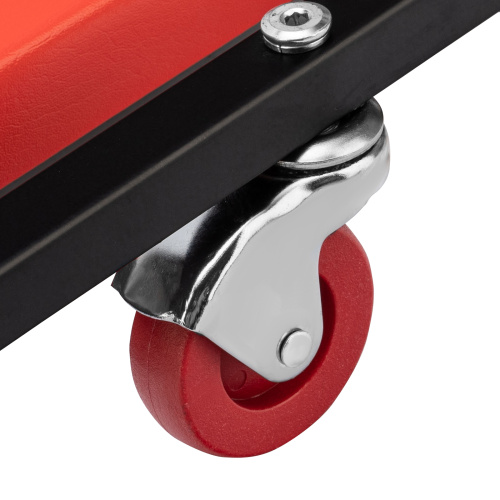 Лежак ремонтный на шести колесах, 1030 х 440 х 120 мм, поднимающийся подголовник Matrix по ценам производителя в Екатеринбурге с доставкой по всей России