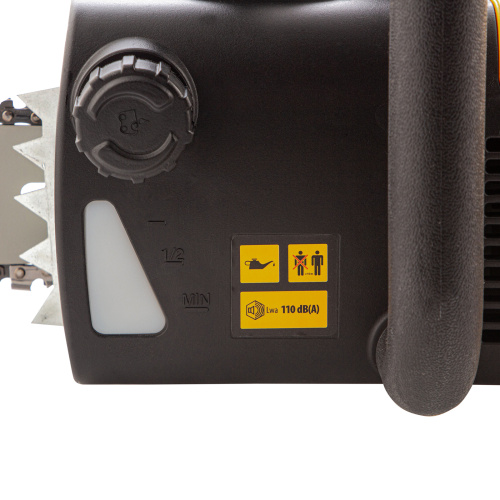 Пила цепная электрическая EDS-2000, 2 кВт,продольная, шина 40 см, шаг 3/8, паз 1.3 мм, 56 звеньев Denzel по ценам производителя в Екатеринбурге с доставкой по всей России