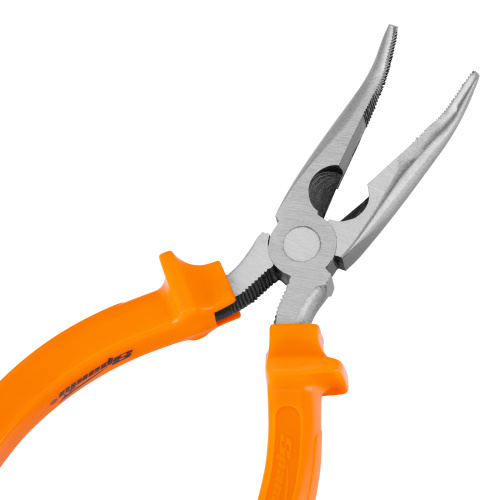 Длинногубцы изогнутые Classic, 160 мм, шлифованные, пластмассовые рукоятки Sparta по ценам производителя в Екатеринбурге с доставкой по всей России