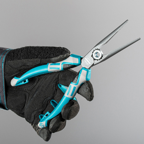 Длинногубцы прямые 205 мм, трехкомпонентные рукоятки Gross по ценам производителя в Екатеринбурге с доставкой по всей России