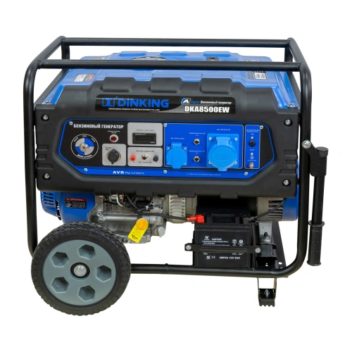 Генератор бензиновый Dinking DKA8500EW (8,5кВт, электростартер, 17лс, колёса, АВР) по ценам производителя в Екатеринбурге с доставкой по всей России