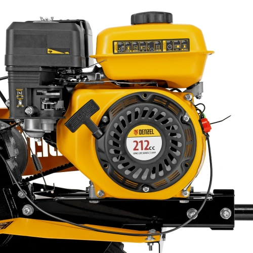 Мотоблок DPT-370S, 7 л.с., ремен.сцеп, фрез 3х4, ШОМ, передачи 3В/1Н Denzel по ценам производителя в Екатеринбурге с доставкой по всей России